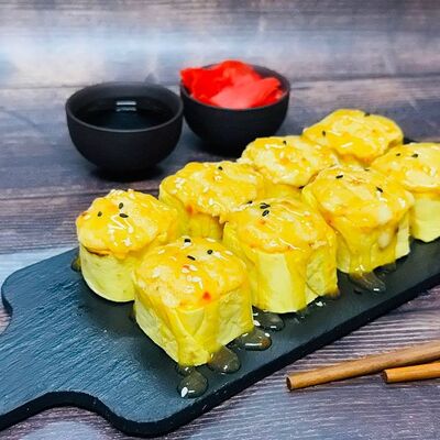 Гавайи с ананасом (запеченный) в Токио 96 пицца и роллы по цене 489 ₽