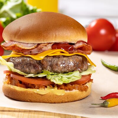 Бургер Баварский в Шаурма Куулпицца по цене 615 ₽