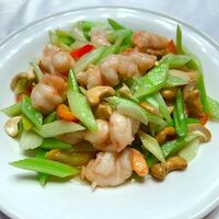 Сельдерей с креветками в Дружба