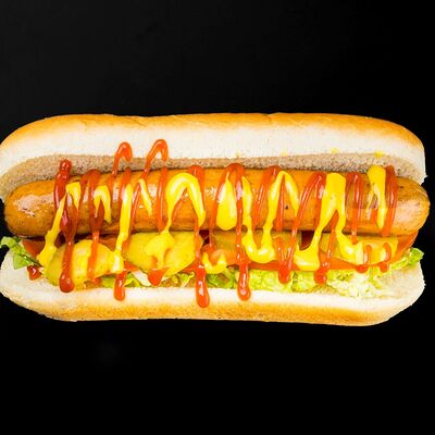 Хот-дог с венской колбаской в МАНГАЛКОФЕ по цене 260 ₽