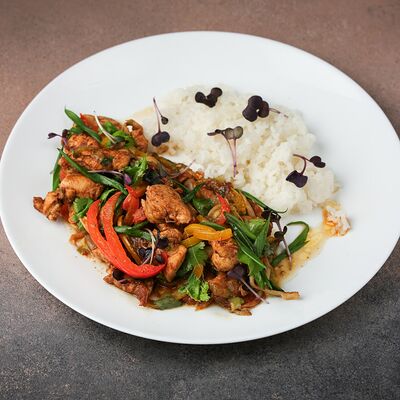 Хумо с рисом в VASILCHUKI Chaihona №1 по цене 620 ₽