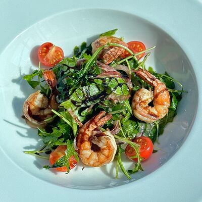 Руккола с креветками в Рукоста по цене 820 ₽