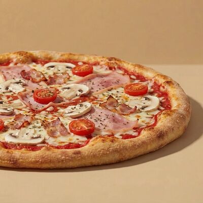 Пицца ветчина грибы в Kasabi Wooo по цене 995 ₽