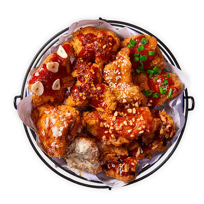 Дегустационный сет филе бедра в KANNAM CHICKEN по цене 2915 ₽