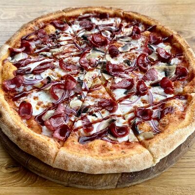 Пицца Охотничья в Филин-термы по цене 750 ₽