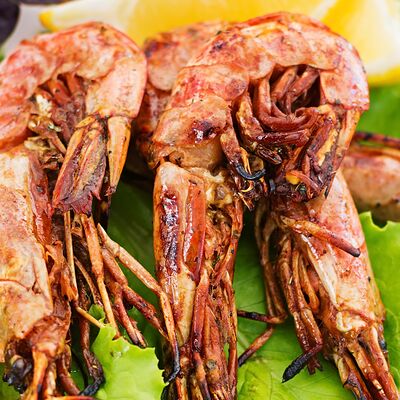 Креветка магаданская жаренаяв Раковарня FiSH&CRAB - 1 по цене 1600 ₽