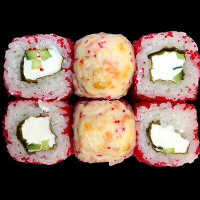 Запеченный с лососем в Gravity Rolls по цене 409 ₽