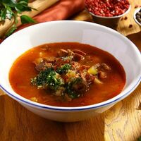 Солянка мясная в BBQ beer restaurant