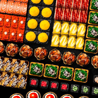 Блэк Сет На Массе в Суши Хаб по цене 8990 ₽