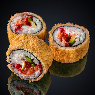 Лосось темпура в Уми Суши по цене 640 ₽