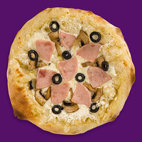 Ван Лав пиццетта с ветчиной и грибами в Дома Пицца