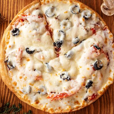 Пицца с креветками в Адельфия по цене 530 ₽