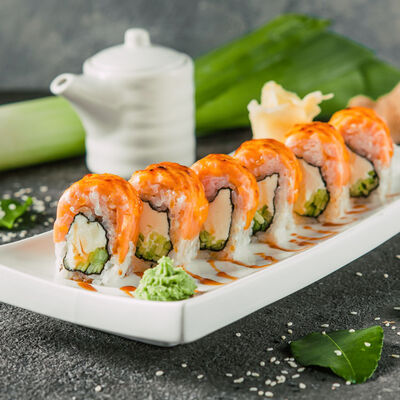 Ролл Филадельфия Роял в Пряности & Радости на Васильевском по цене 520