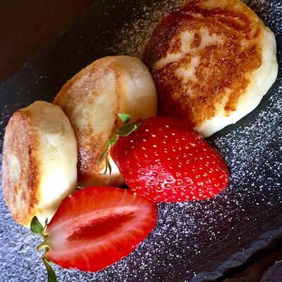 Сырники в Wine room gallery по цене 420 ₽