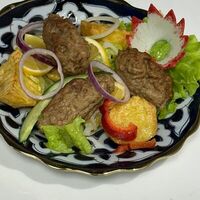 Люля-кебаб с картошкой по-деревенски в Center lavash