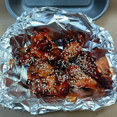 Куриные крылышки в BRO BAR по цене 450 ₽