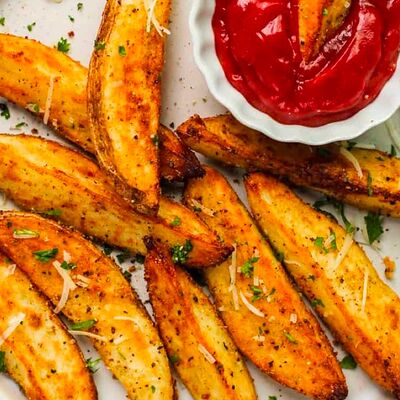 Картофель по-деревенскив GurManBox по цене 200 ₽