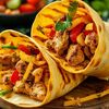 Шаверма с курицей в сырном лаваше в Shawerma house по цене 370