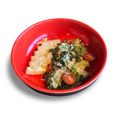 Пост Веганский Цезарь с жаренным тофу в Пряный Барашек по цене 390