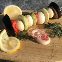 Овощной шашлык в На мангале