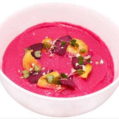 Крем из цветной капусты с чипсами батата в Green Point по цене 420 ₽