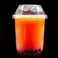 Персиковый улун в All Bubble Tea