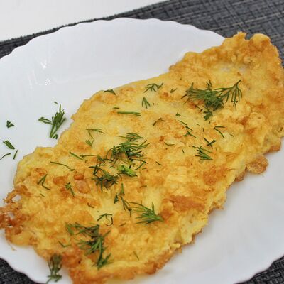 Куриная отбивная Бризоль в Чёрный и белый по цене 152 ₽