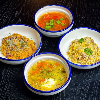 Комбо №2 (суп, горячее) в Сидрерия Три стакана по цене 780 ₽