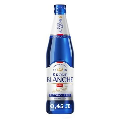 Пиво Krone Blanche Biere безалкогольное в Jim N Jack по цене 210 ₽