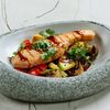 Филе лосося с овощами и соусом терияки в Крем кафе по цене 1375