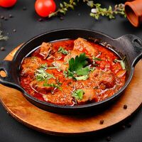Чашушули на глиняной кеци в Zagorami