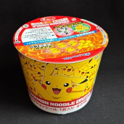 Японская лапша Nissin Pokemon с креветкой и соевым соусом в Фудзи по цене 550 ₽