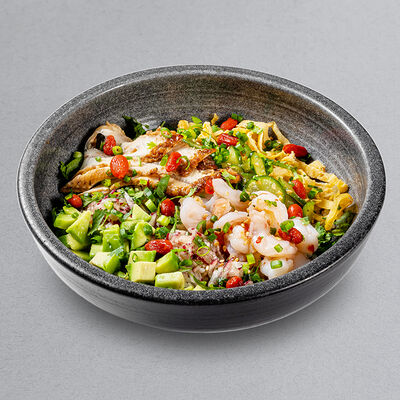 Боул с морепродуктами в Шикари по цене 749