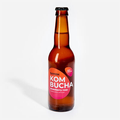 Комбуча Rawish Клубника и Роза в Много лосося по цене 230