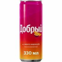Лимонад Добрый Манго-Маракуйя 330мл в Пицца у слона
