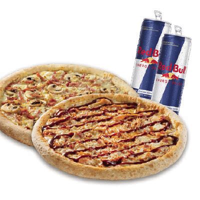 Сет Red Bull Work в Papa John's по цене 6200 ₸