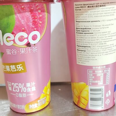 Напиток фруктовый со вкусом манго и гуава Meco в Китайский фонарик по цене 320 ₽