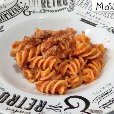 Паста с томленой говядиной 