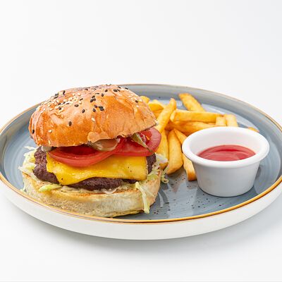 Биф Бургер прайм в CrepeCafe по цене 3240 ₸