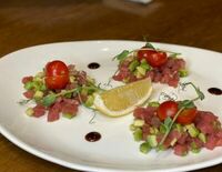 Тартар из лосося в Чентуриппе