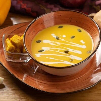 Крем-суп из тыквы в КинZa-Dза по цене 390 ₽