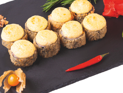 Ролл Фьюжн яки в Суши Ё Пицца по цене 540 ₽