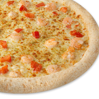 Пицца Сливочная с креветками в Папа Джонс по цене 769 ₽