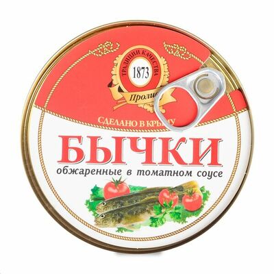 Бычок обжаренный в томатном соусе Пролив в Азбука Вкуса Экспресс Меню по цене 124 ₽