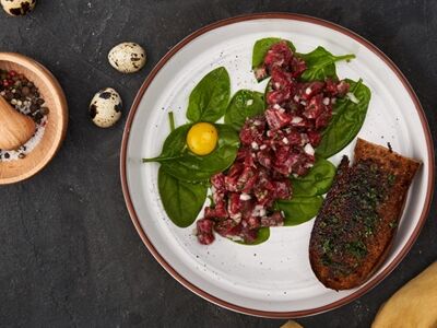 Тартар из говядины в Mojo по цене 520