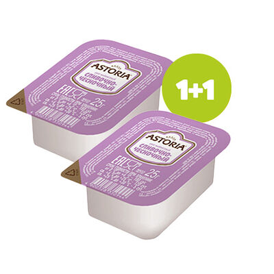 1 и 1 Сливочно-чесночный в Чикен Пицца по цене 99 ₽