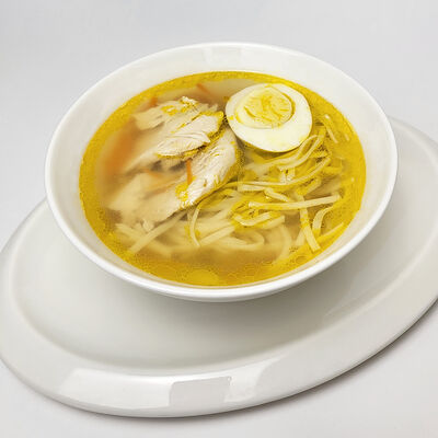 Суп-лапша на курином бульоне в Атмосфера по цене 400 ₽