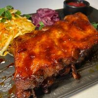 Свиные ребра BBQ в Veranda Shaffran Шафран