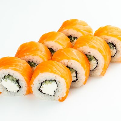 Филадельфия с огурцом в Вкусно разно по цене 725 ₽