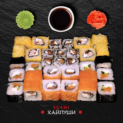 Футомаки микс №7 в Sushi Хайпуши по цене 1510 ₽